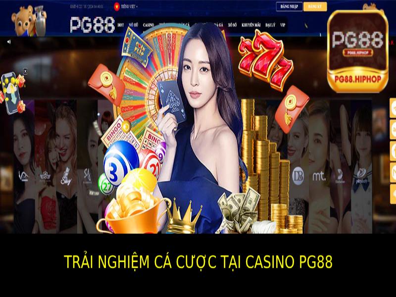 Casino PG88 - Trò Chơi Đỉnh Cao, Thưởng Lớn Hấp Dẫn Trải Nghiệm Cá Cược Casino Đặc Sắc Tại Pg88