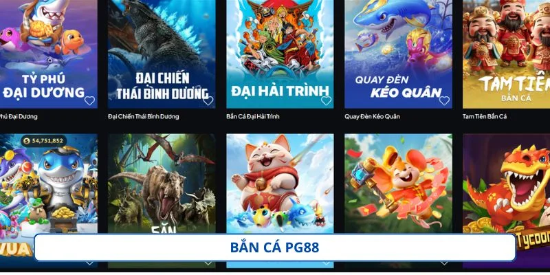 PG88 – Nền Tảng Cá Cược Trực Tuyến Dành Cho Người Chơi 18+ Bắn cá PG88 được thiết kế với nhiều cấp độ khác nhau cho mọi thành viên