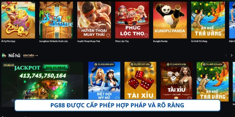 PG88 – Nền Tảng Cá Cược Trực Tuyến Dành Cho Người Chơi 18+ Nền tảng hoạt động dưới sự cấp phép hợp pháp